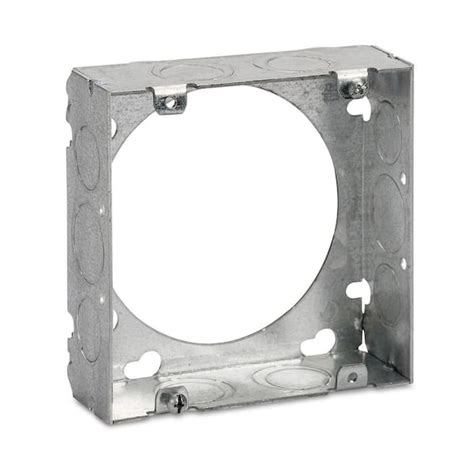 4 11 16 extension ring box metal|4 square extension box.